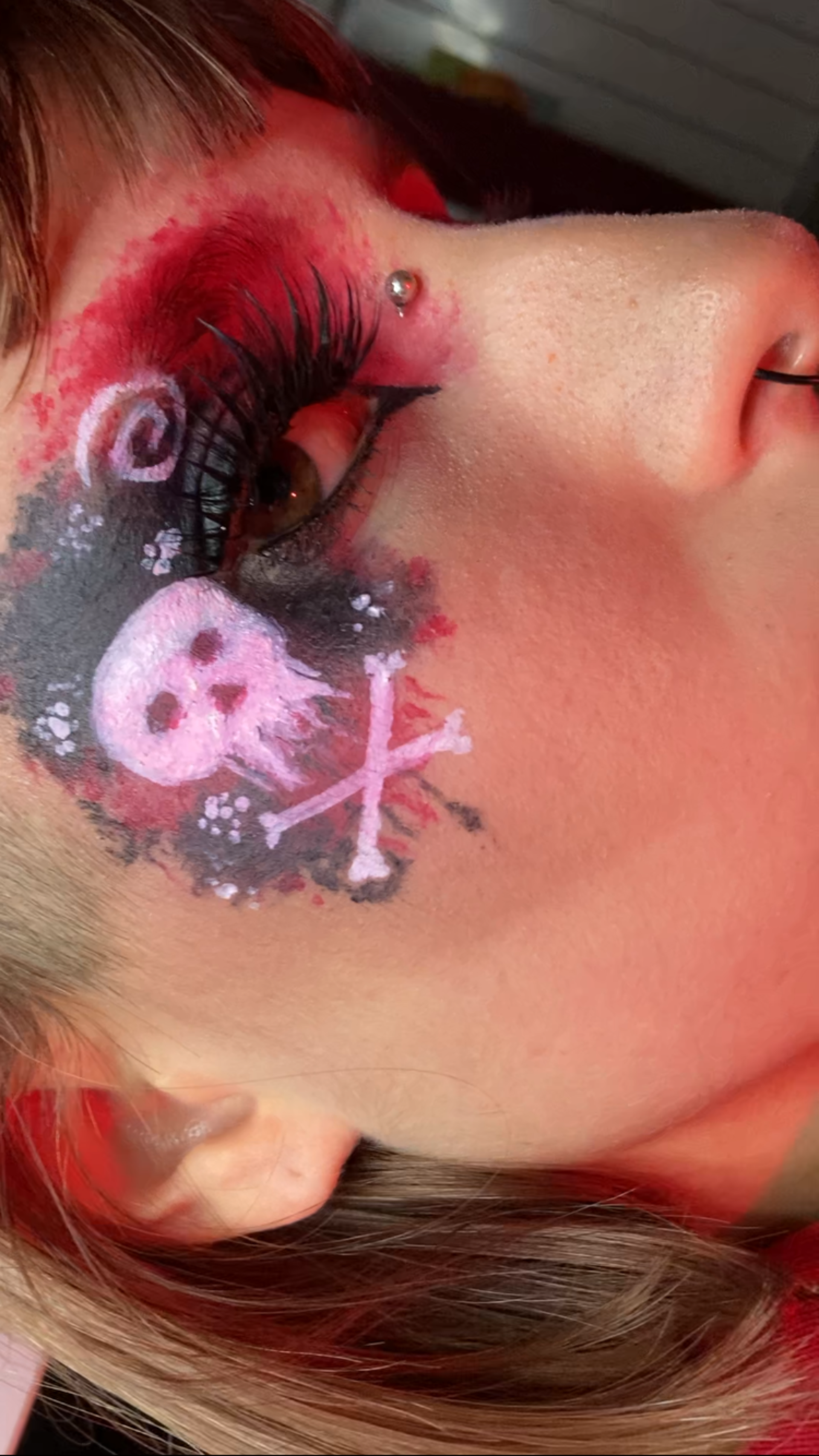 Lavoro di make-up 4 realizzato da mark