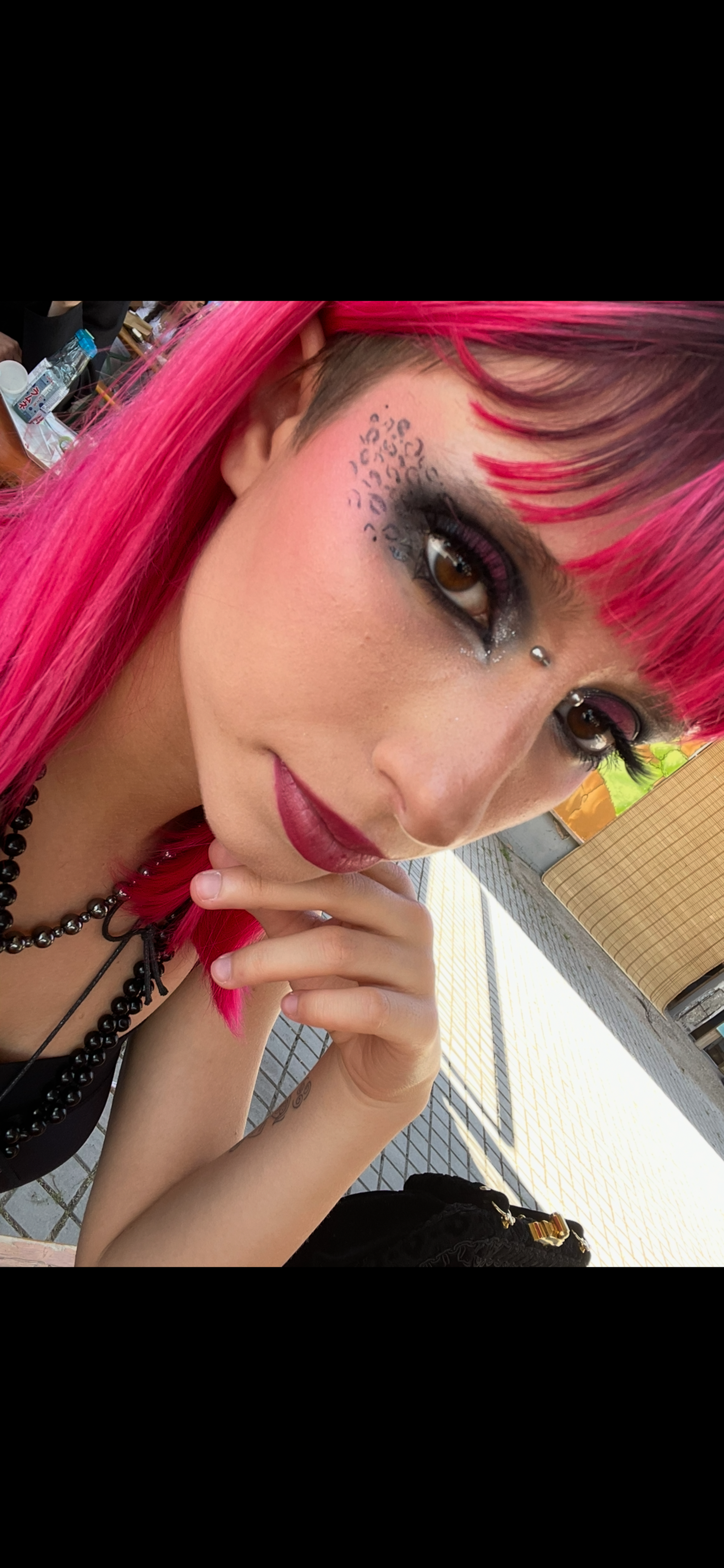 Lavoro di make-up 5 realizzato da mark