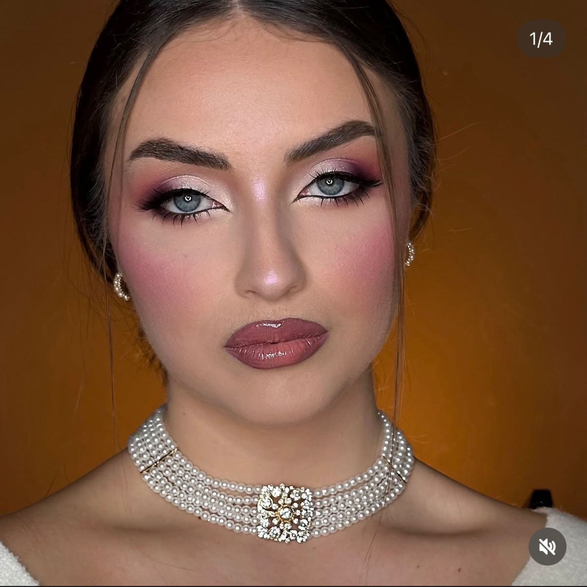 Lavoro di make-up 1 realizzato da claudia montrone