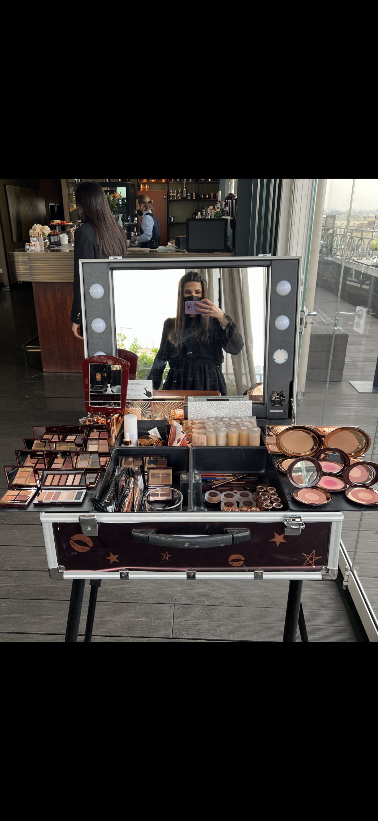 Lavoro di make-up 1 realizzato da Serena
