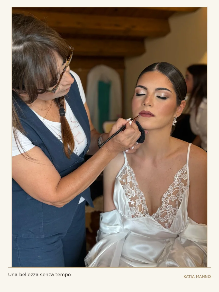 Foto di copertina di Katia Manno makeup , make-up artist