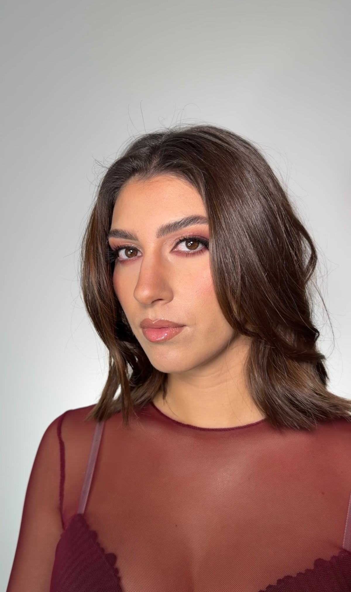 Lavoro di make-up 3 realizzato da Katia
