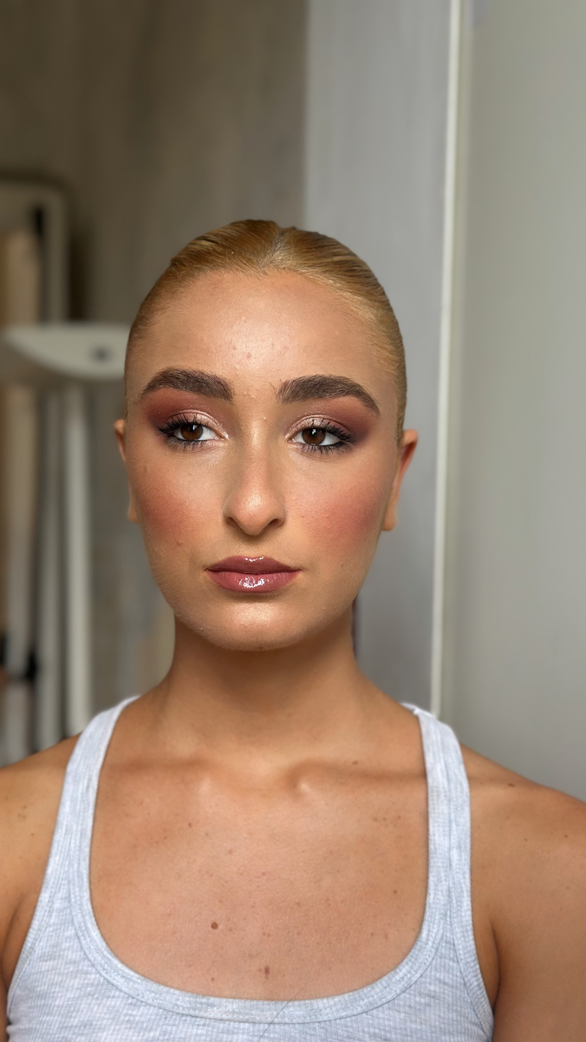Lavoro di make-up 1 realizzato da Sruthy Markose
